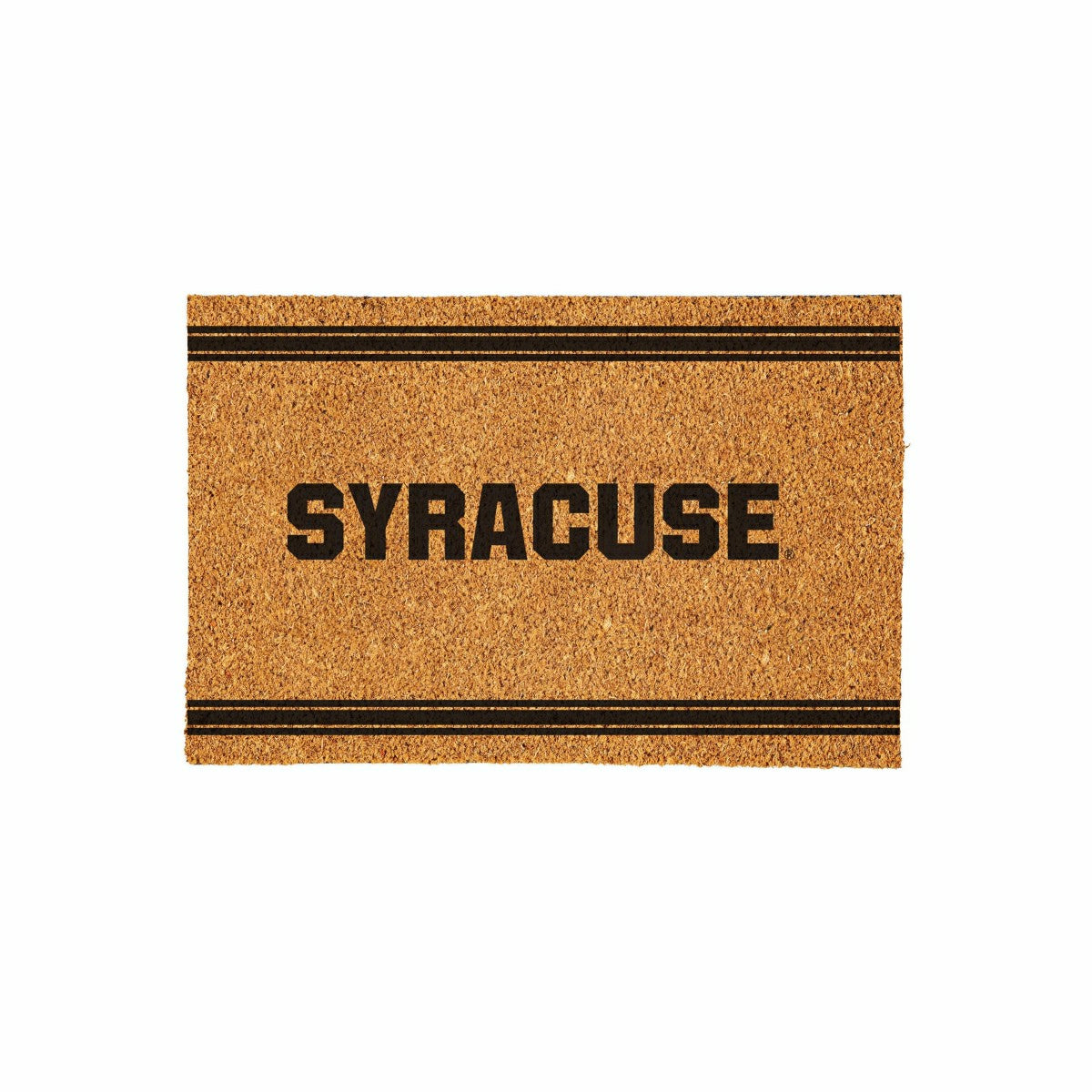 Syracuse University Large One Color Coir Mat, 36"x24", Collegiate