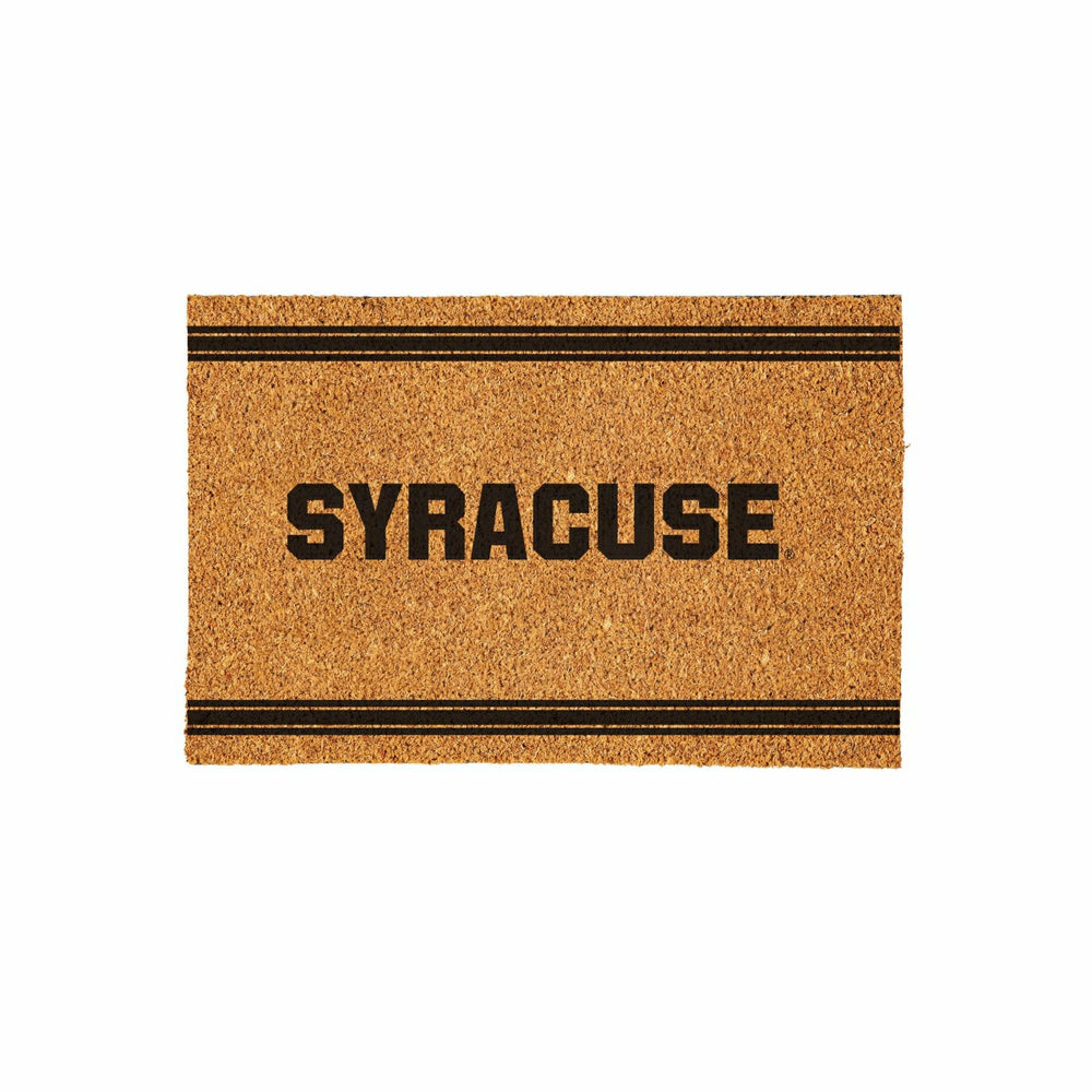 Syracuse University Large One Color Coir Mat, 36"x24", Collegiate