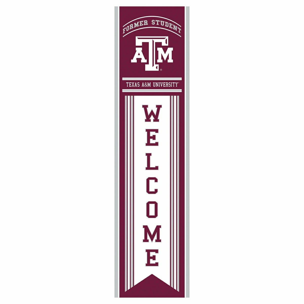 Texas A&M Alumni Single Sided Large Leaner, 46", Collegiate, Home