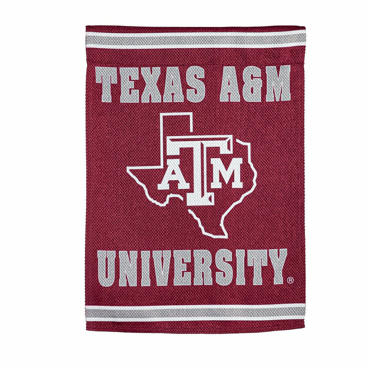 Embossed Suede Flag, GDN Size, Texas A&M, Collegiate, Home