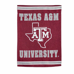 Embossed Suede Flag, GDN Size, Texas A&M, Collegiate, Home