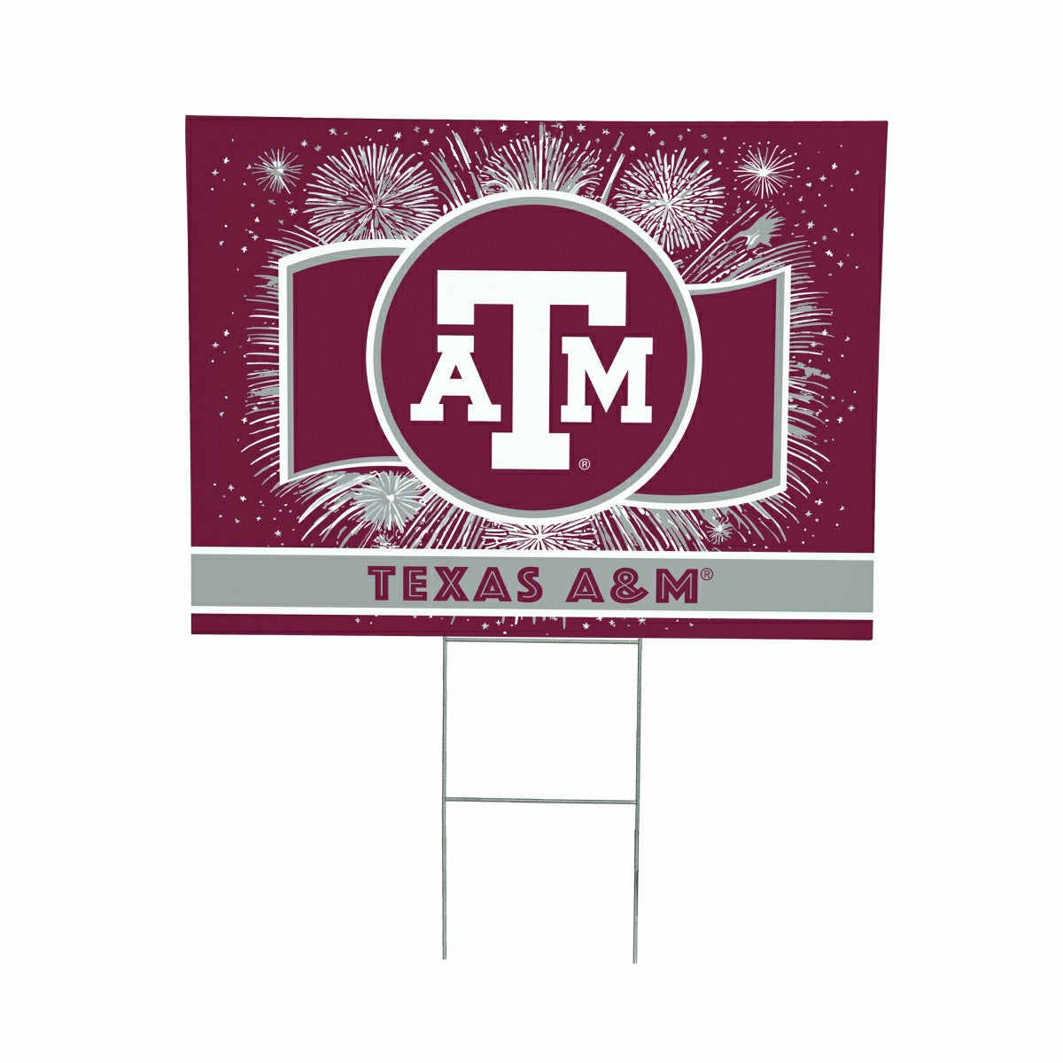 Texas A&M Yard Sign, Patriotic, Collegiate, Home