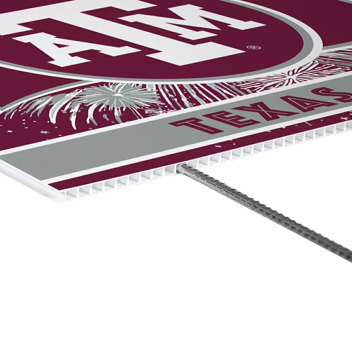 Texas A&M Yard Sign, Patriotic, Collegiate, Home