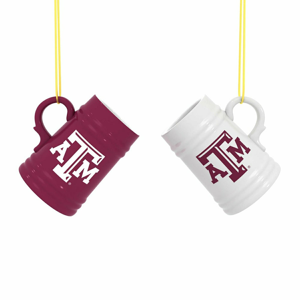 Texas A&M Ceramic Mini Stein, 3oz, set of 2, Collegiate, Home