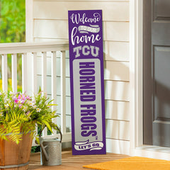 47" Double Sided Leaner, Texas Christian University, Halloween, Collegiate, Home