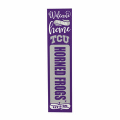 47" Double Sided Leaner, Texas Christian University, Halloween, Collegiate, Home