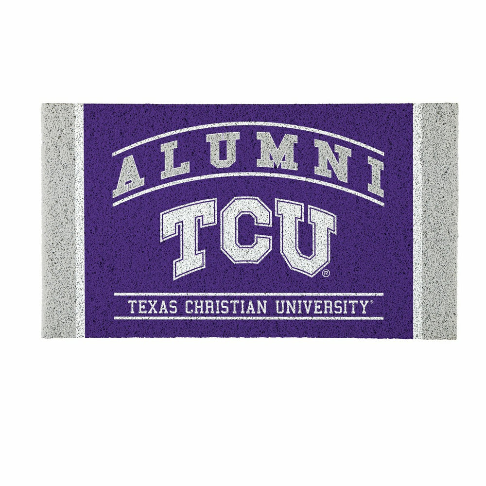 Texas Christian University Alumni Mat, 28"x16", Collegiate