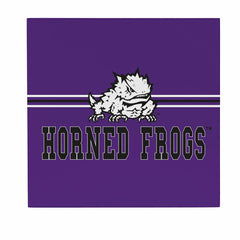 Texas Christian University Wood Wall Sign, 12x12, Collegiate, Home