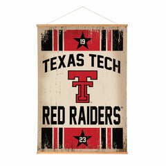 Texas Tech University, Canvas Wall Tapestry, Large, 54x36, Collegiate, Home