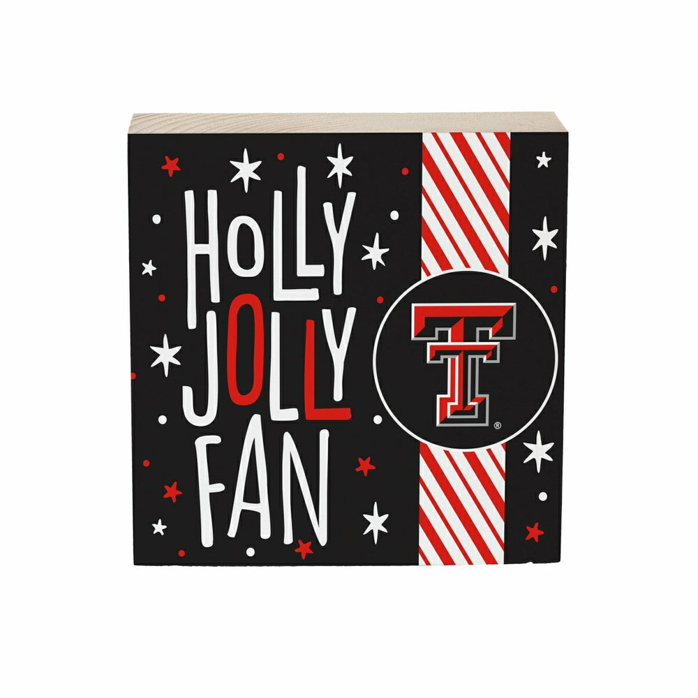 Texas Tech University Block, Holiday, 6x6, Collegiate, Home