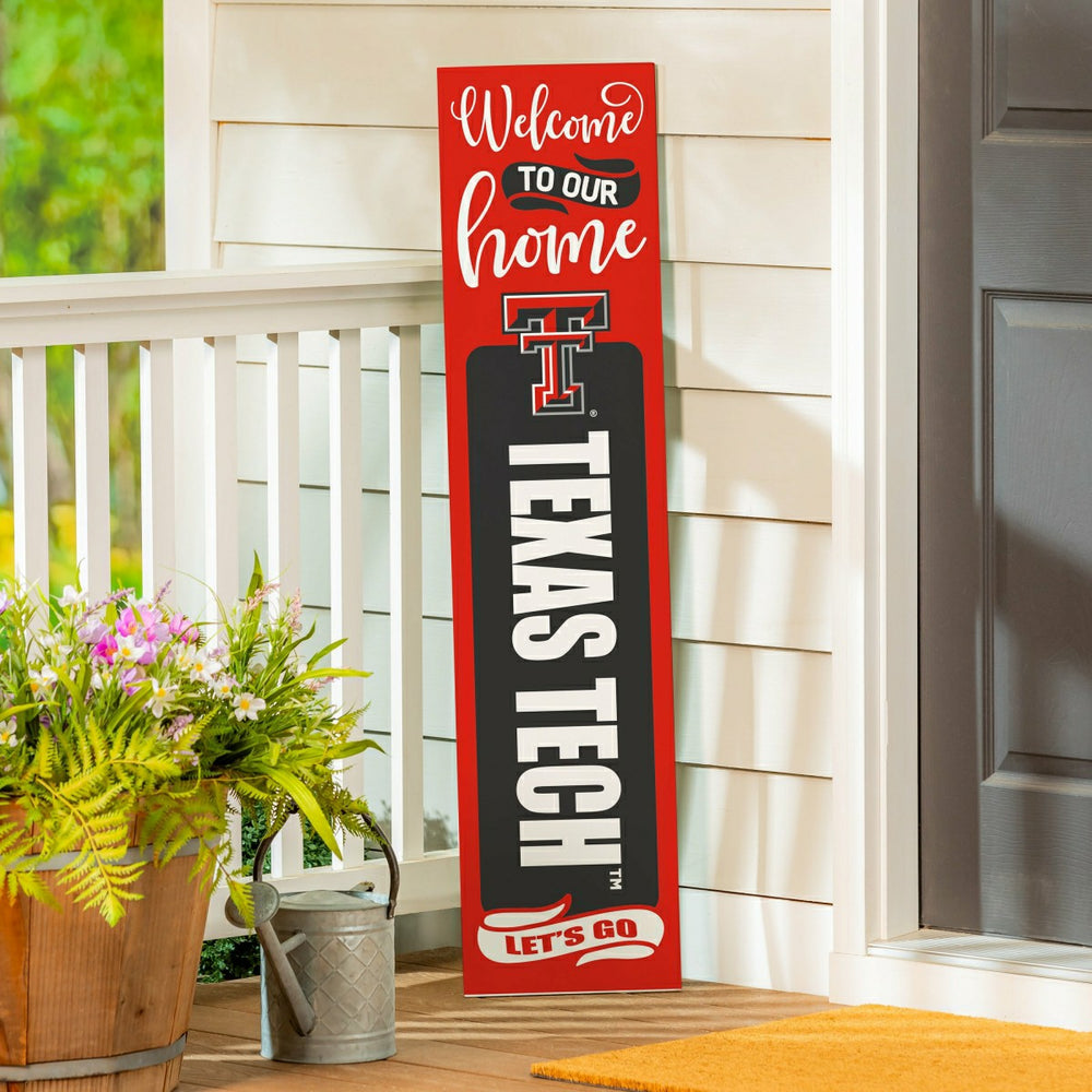 47" Double Sided Leaner, Texas Tech University, Halloween, Collegiate, Home