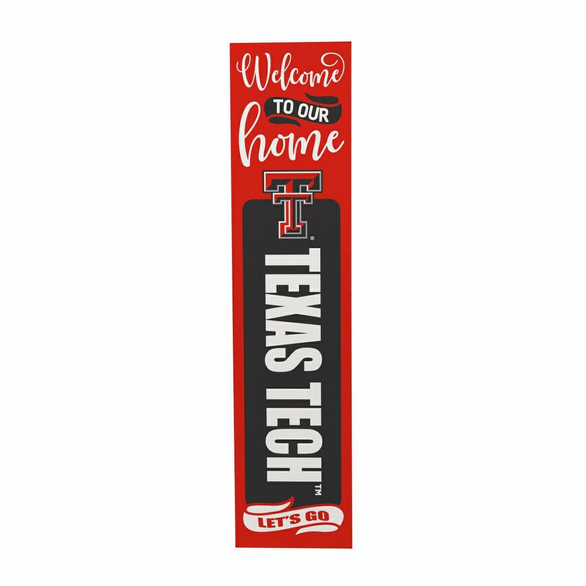 47" Double Sided Leaner, Texas Tech University, Halloween, Collegiate, Home