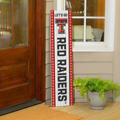 47" Double Sided Leaner, Texas Tech University, Christmas, Collegiate, Home