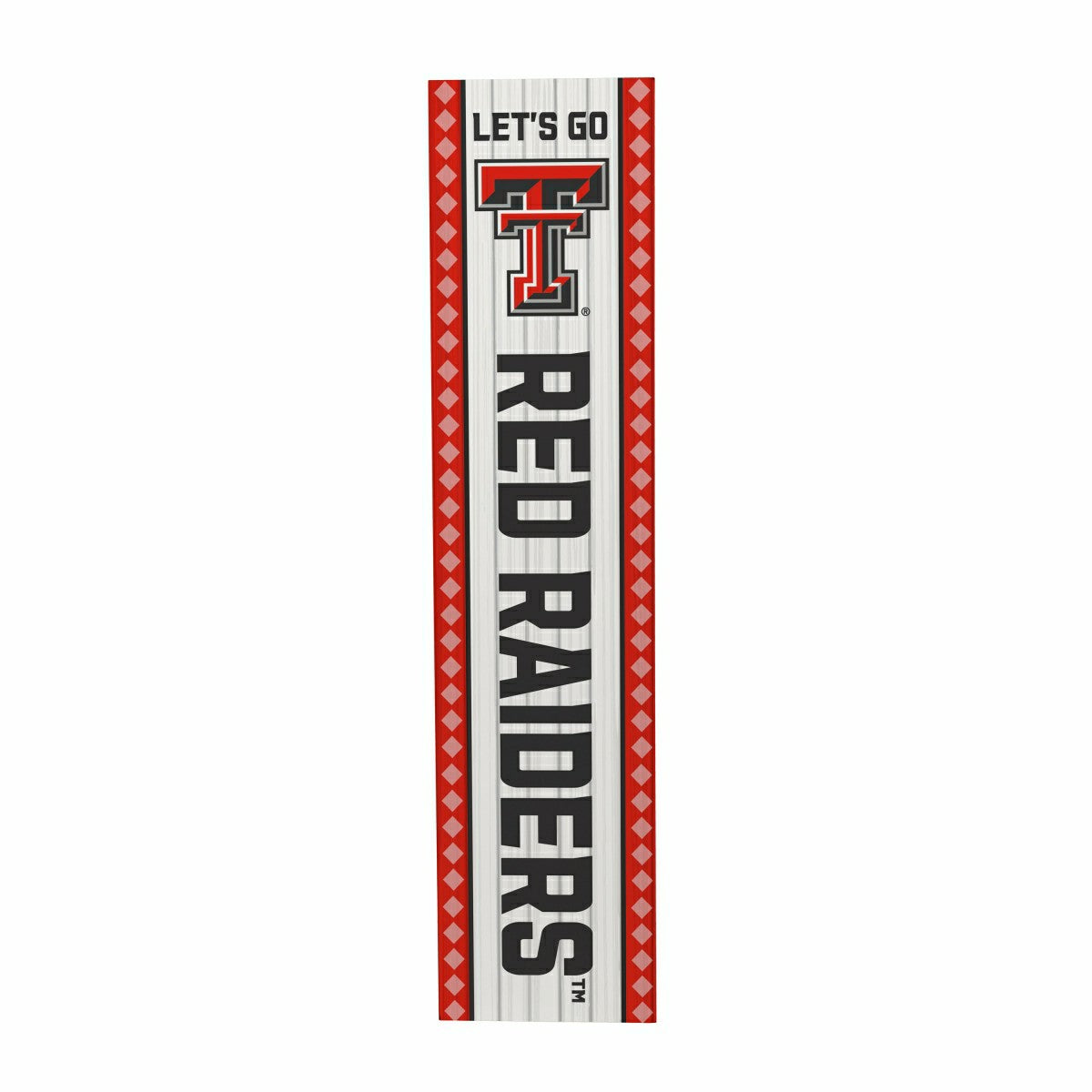 47" Double Sided Leaner, Texas Tech University, Christmas, Collegiate, Home