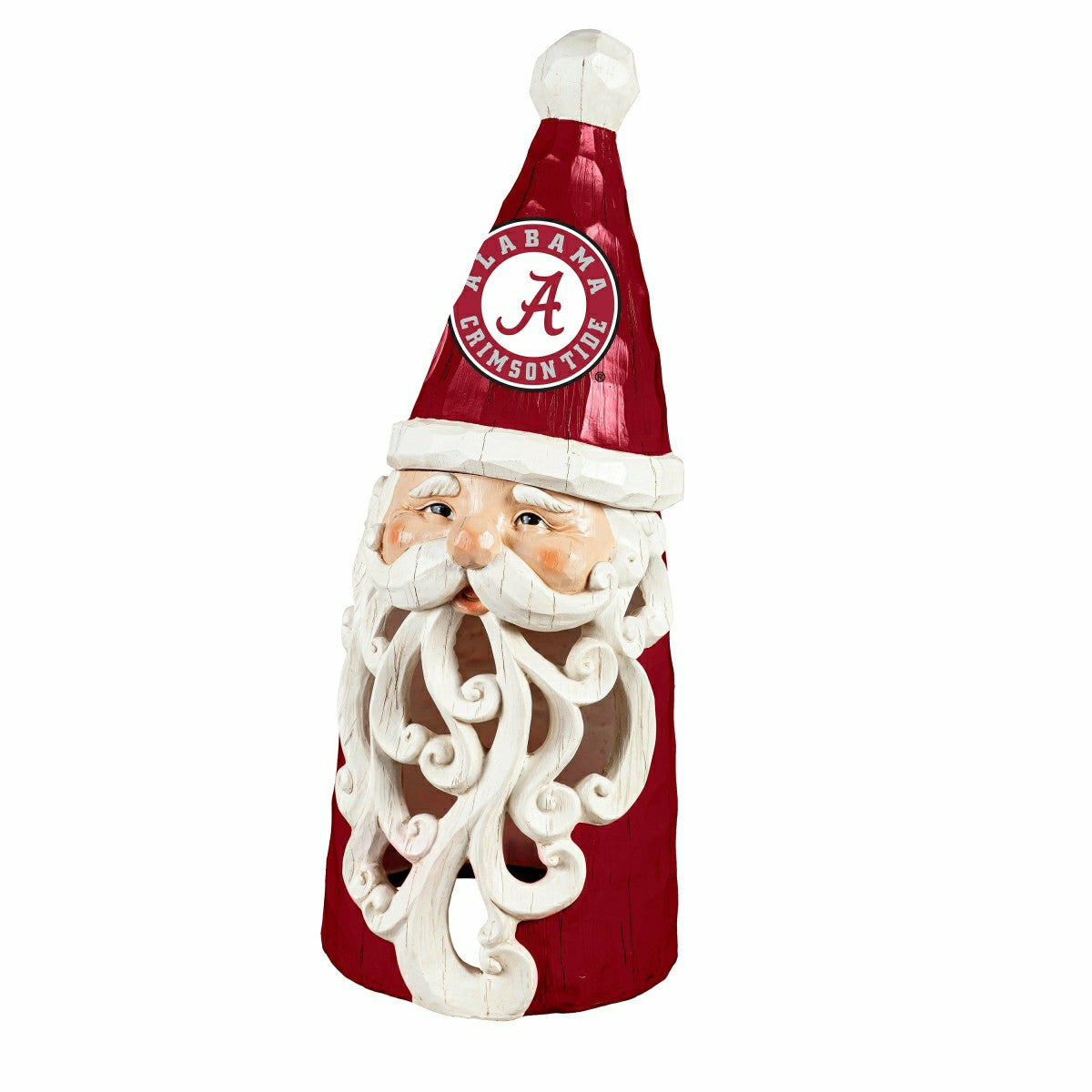 University of Alabama Santa LED Statuary, 26", Collegiate, Home
