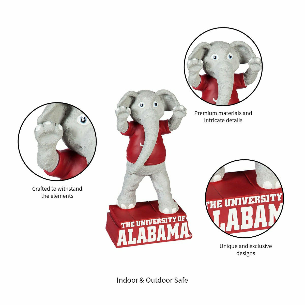 University of Alabama, Mascot Statue, Collegiate, Home