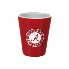 University of Alabama 4-Piece Ceramic and Glass 2oz. Shot Glass Set, Collegiate, Home