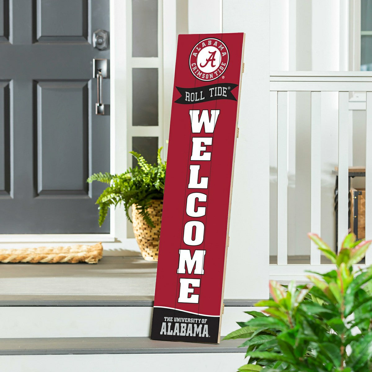 University of Alabama Large Single Sided Leaner, 46", Collegiate, Home