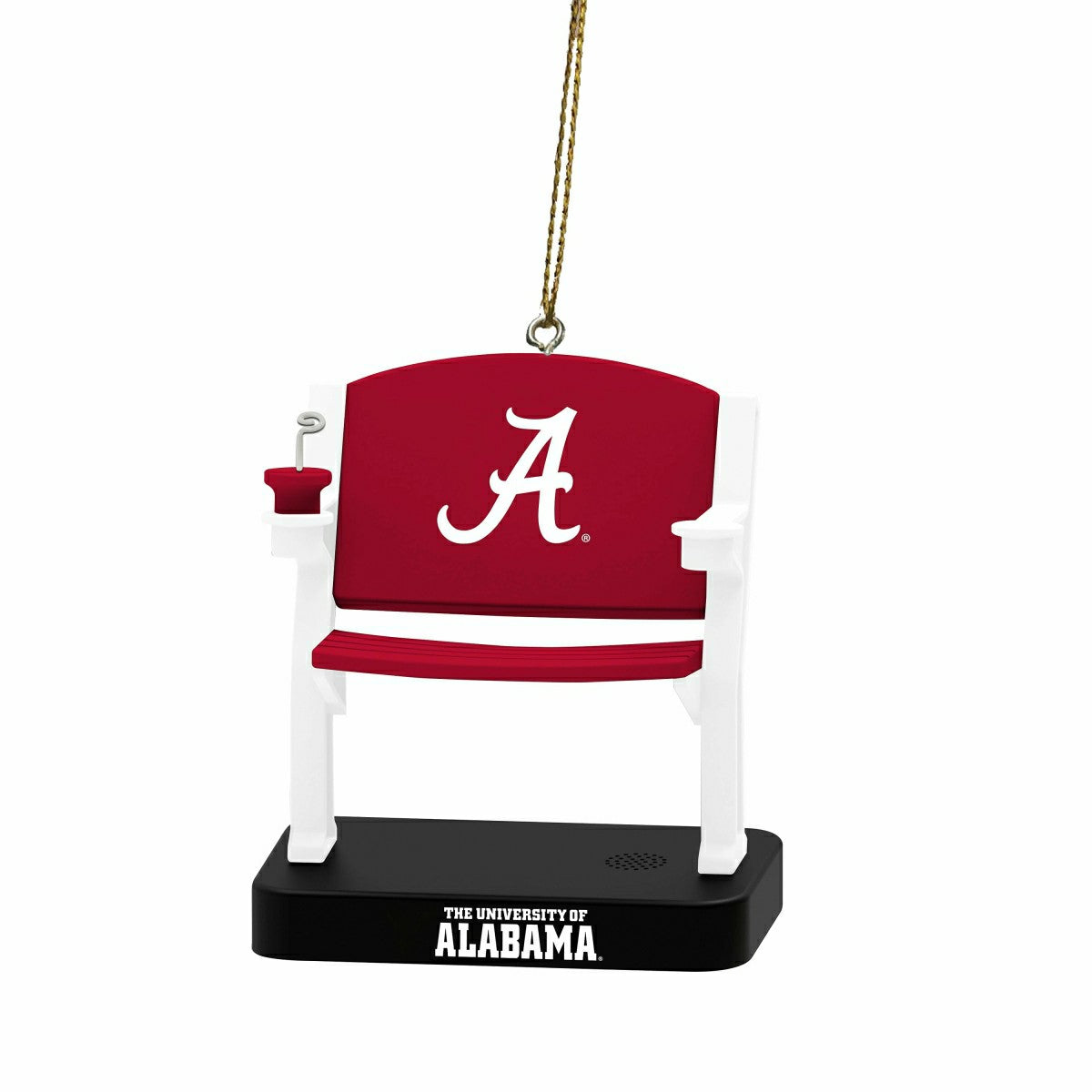 Stadium Seat Ornament, University of Alabama, Collegiate, Home