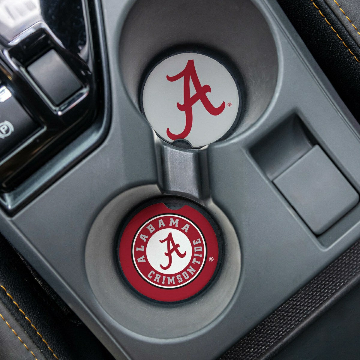 University of Alabama Car Coaster Set, 2pc, Collegiate, Home
