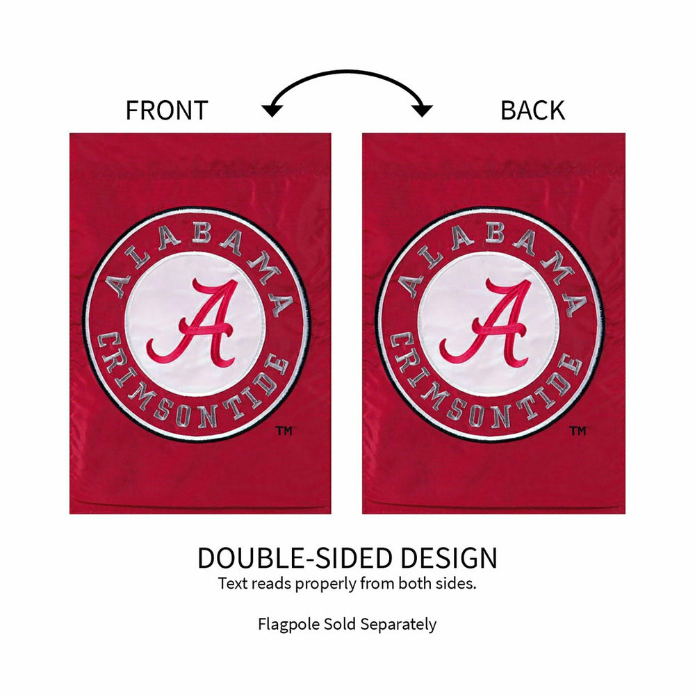 University of Alabama Crimson Tide Flag - Garden Size, Collegiate, Home