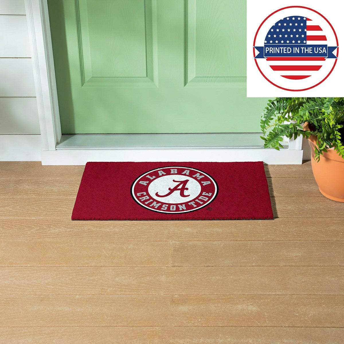 Full Color PVC Mat, 16" x 28", University of Alabama, Collegiate