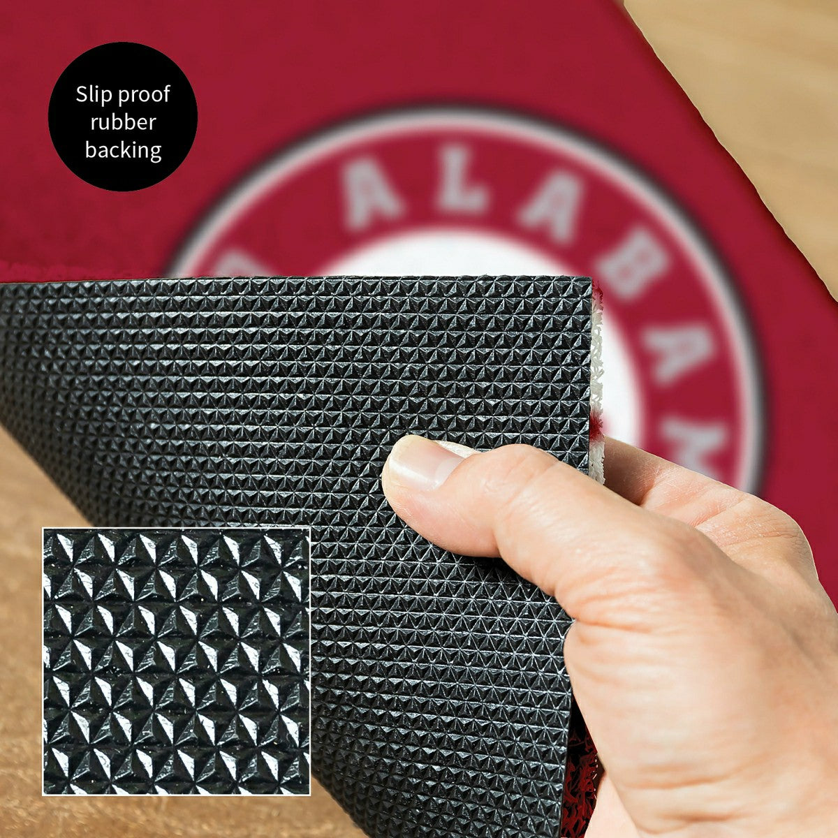 Full Color PVC Mat, 16" x 28", University of Alabama, Collegiate