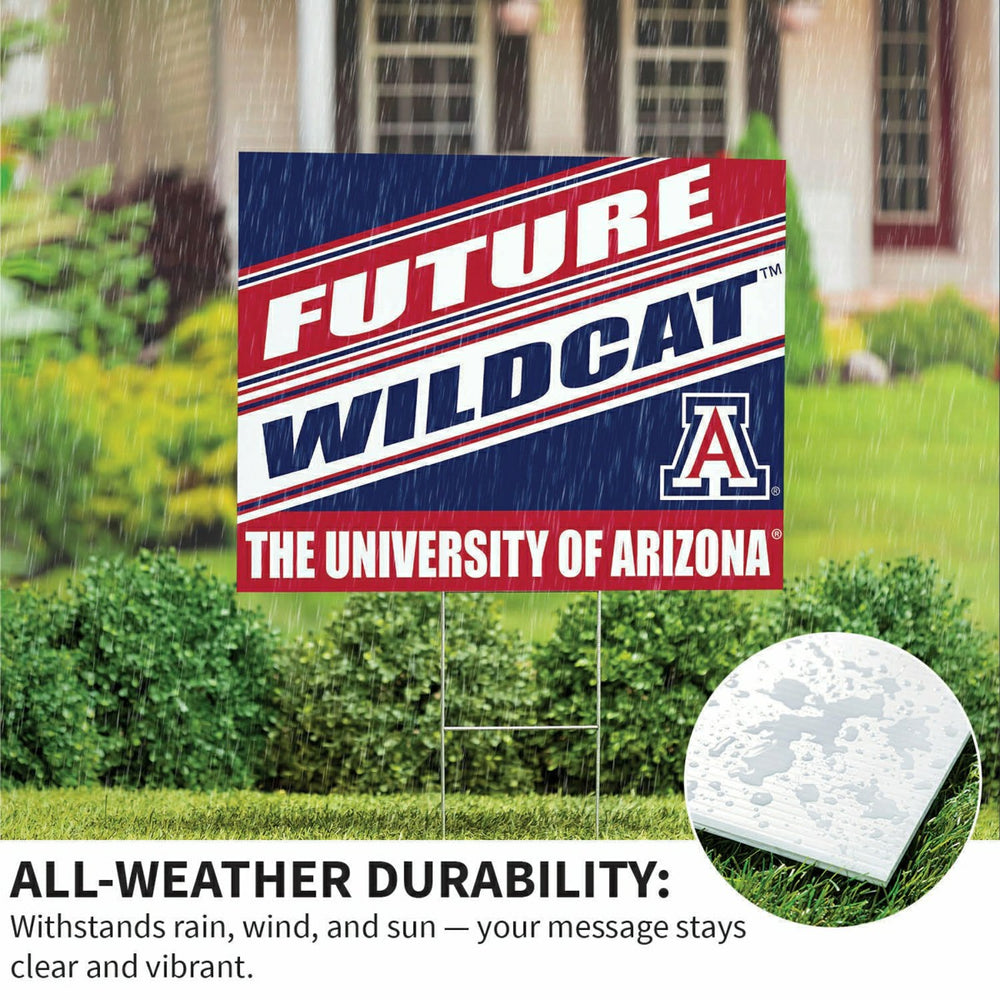 University of Arizona Coroplast Yard Sign, Future Student, Collegiate, Home