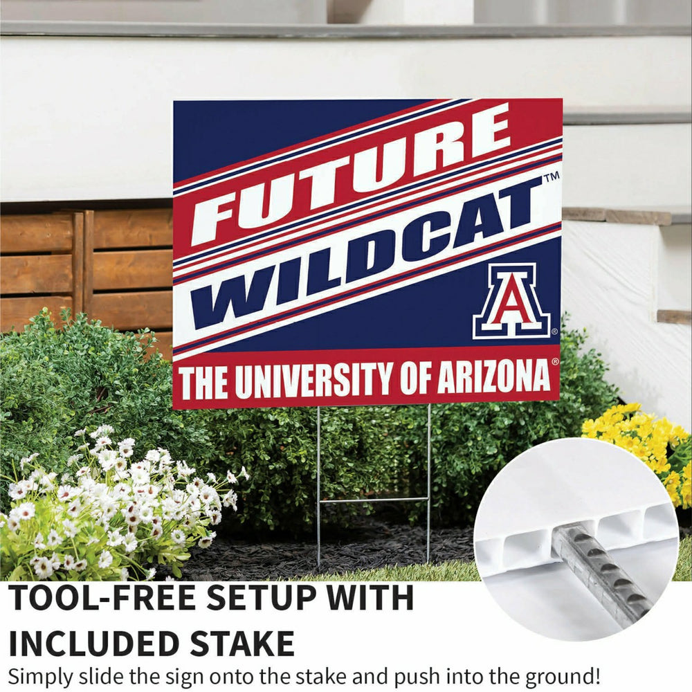 University of Arizona Coroplast Yard Sign, Future Student, Collegiate, Home