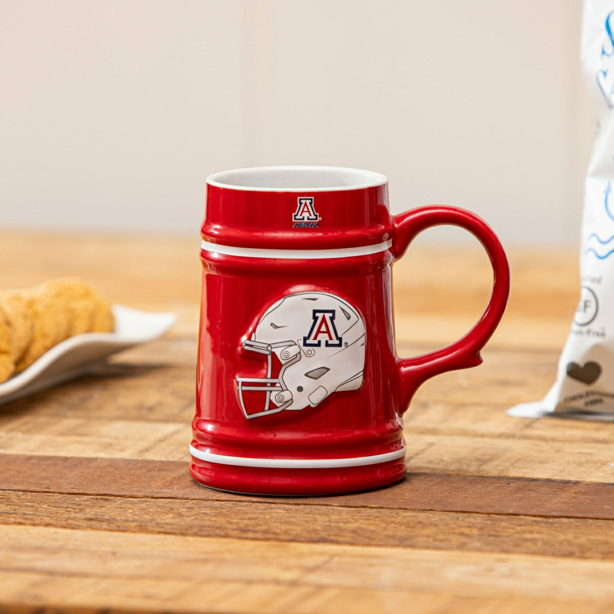 University of Arizona Ceramic Stein Cup, 24oz, Collegiate, Home