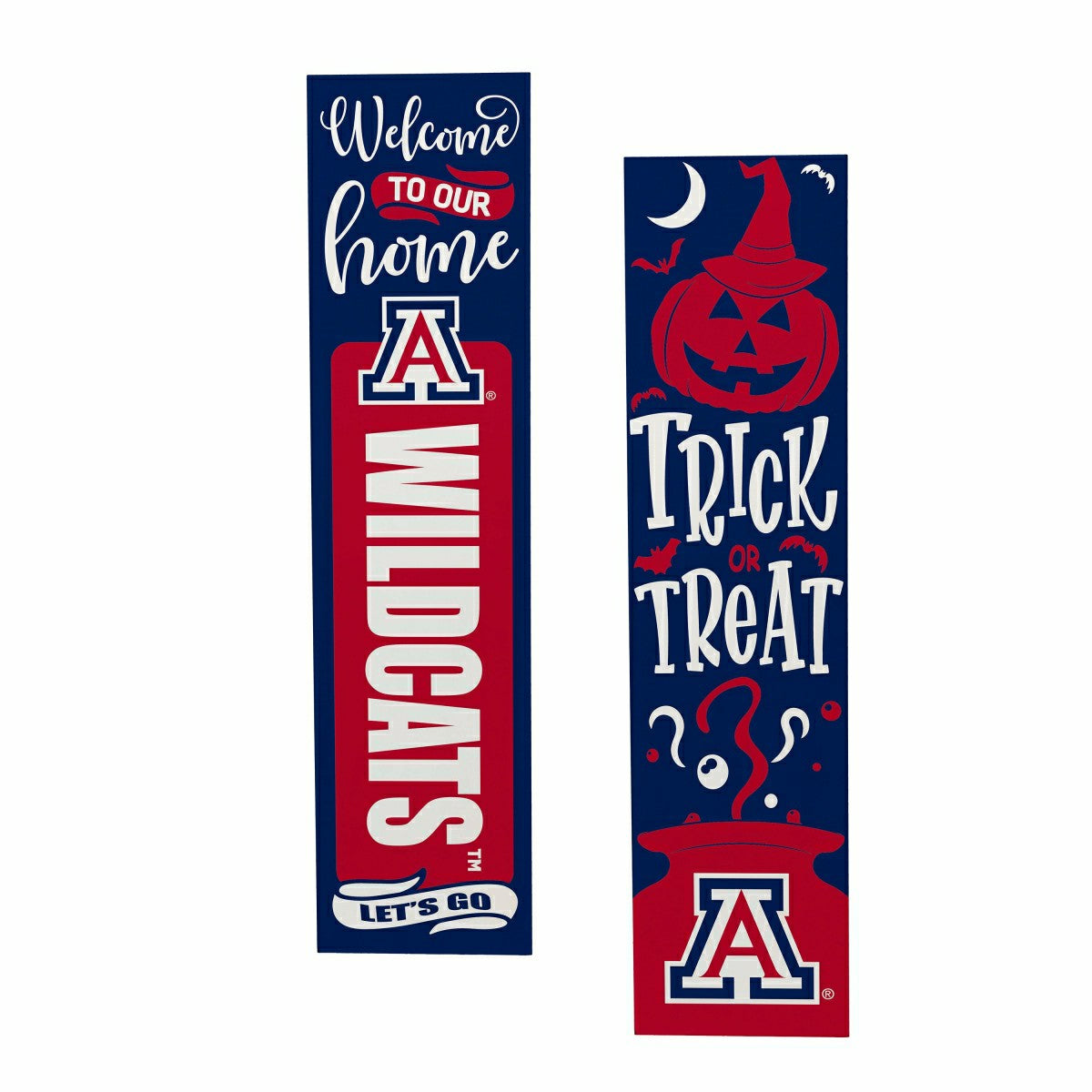 University of Arizona 47" Double Sided Leaner, Halloween, Collegiate, Home