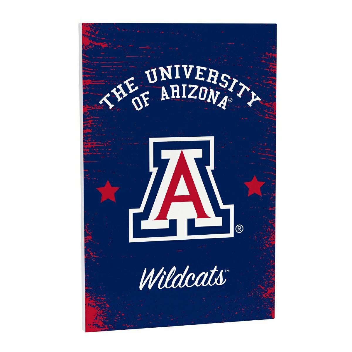 University of Arizona Wood Wall Sign, 16x24, Collegiate, Home