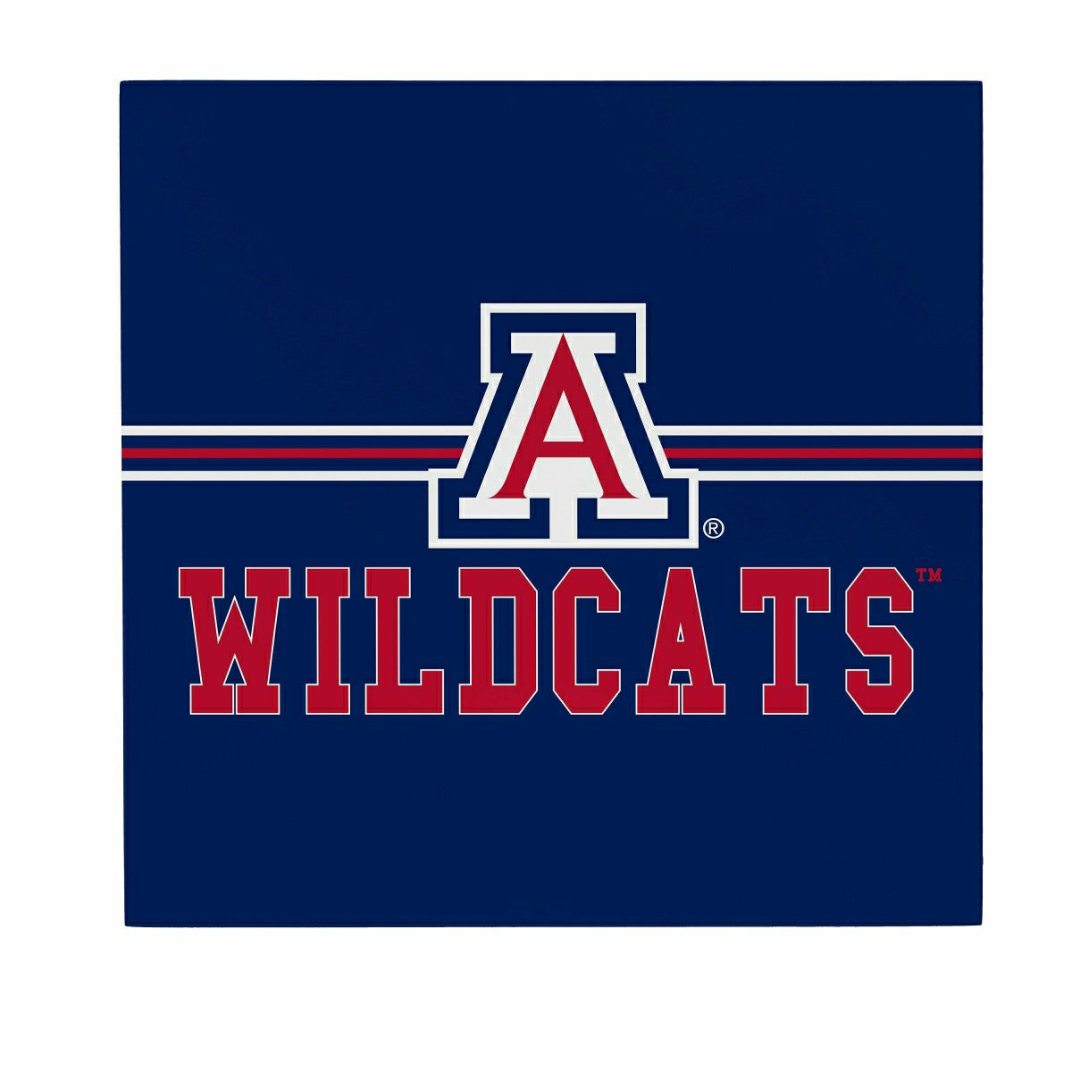 University of Arizona Wood Wall Sign, 12x12, Collegiate, Home