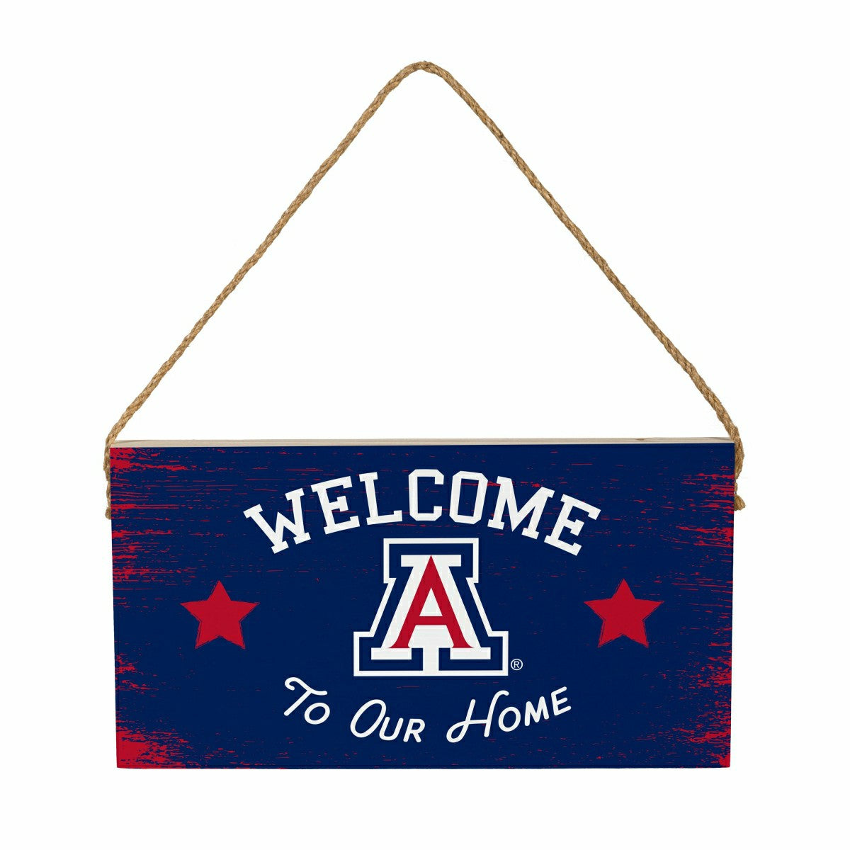 University of Arizona Wood Wall Sign, 6x11, Collegiate, Home