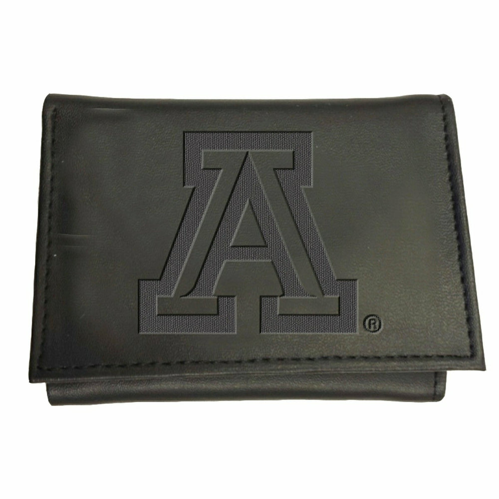 University of Arizona, Tri-Fold Wallet, Black, Collegiate, Home