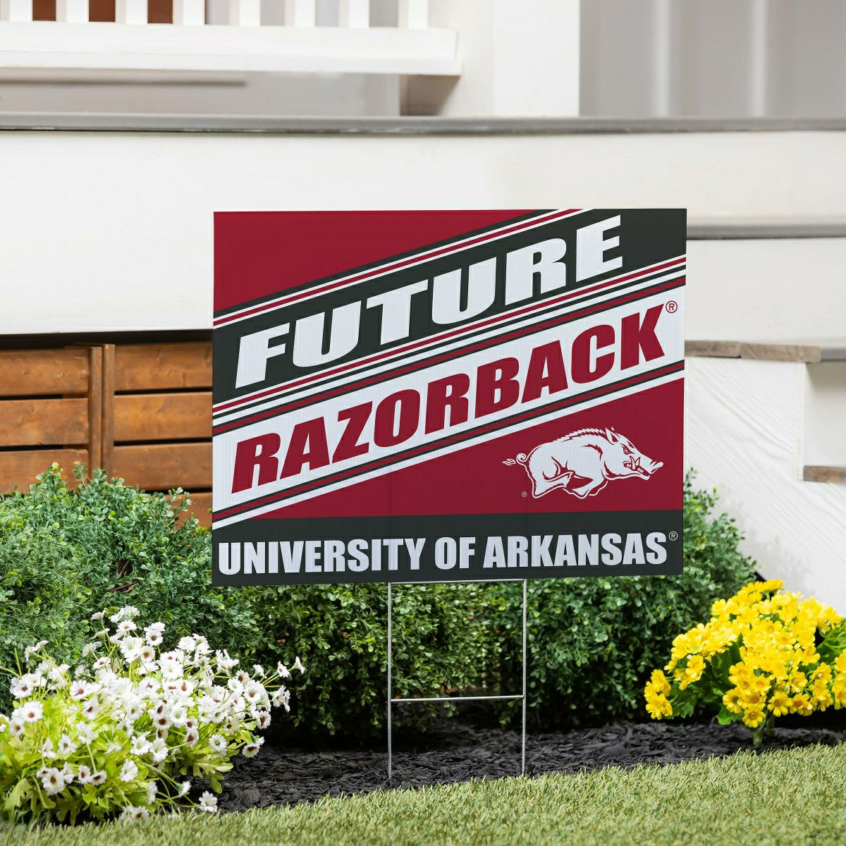 University of Arkansas Coroplast Yard Sign, Future Student, Collegiate, Home