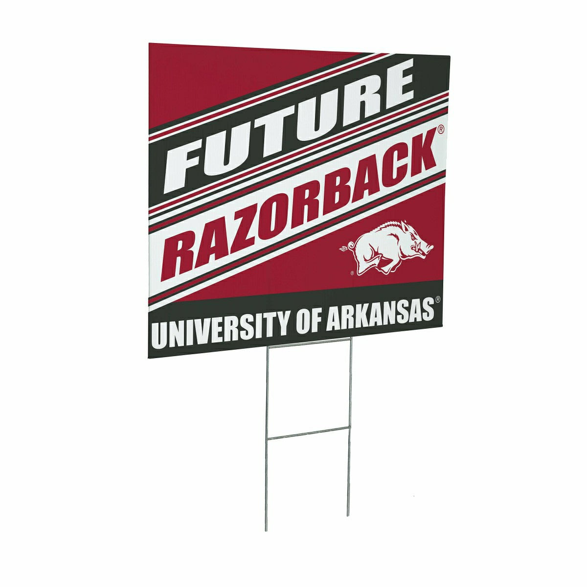 University of Arkansas Coroplast Yard Sign, Future Student, Collegiate, Home