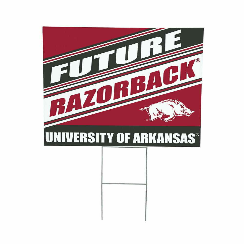 University of Arkansas Coroplast Yard Sign, Future Student, Collegiate, Home