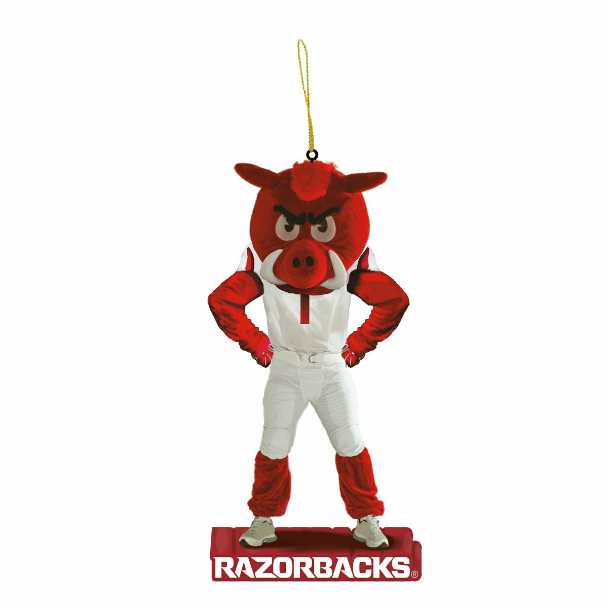 University of Arkansas, Mascot Statue Orn, Collegiate, Home