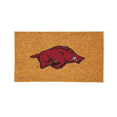 Coir Mat, 16"x28", University of Arkansas, Collegiate
