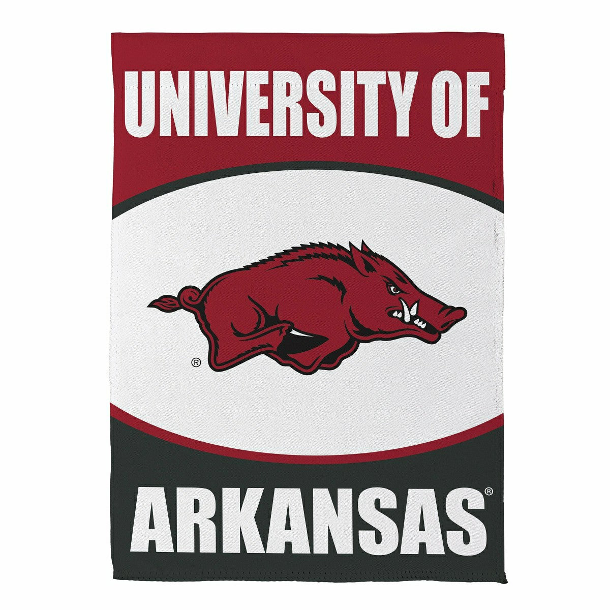 University of Arkansas Suede Garden Flag, Collegiate, Home