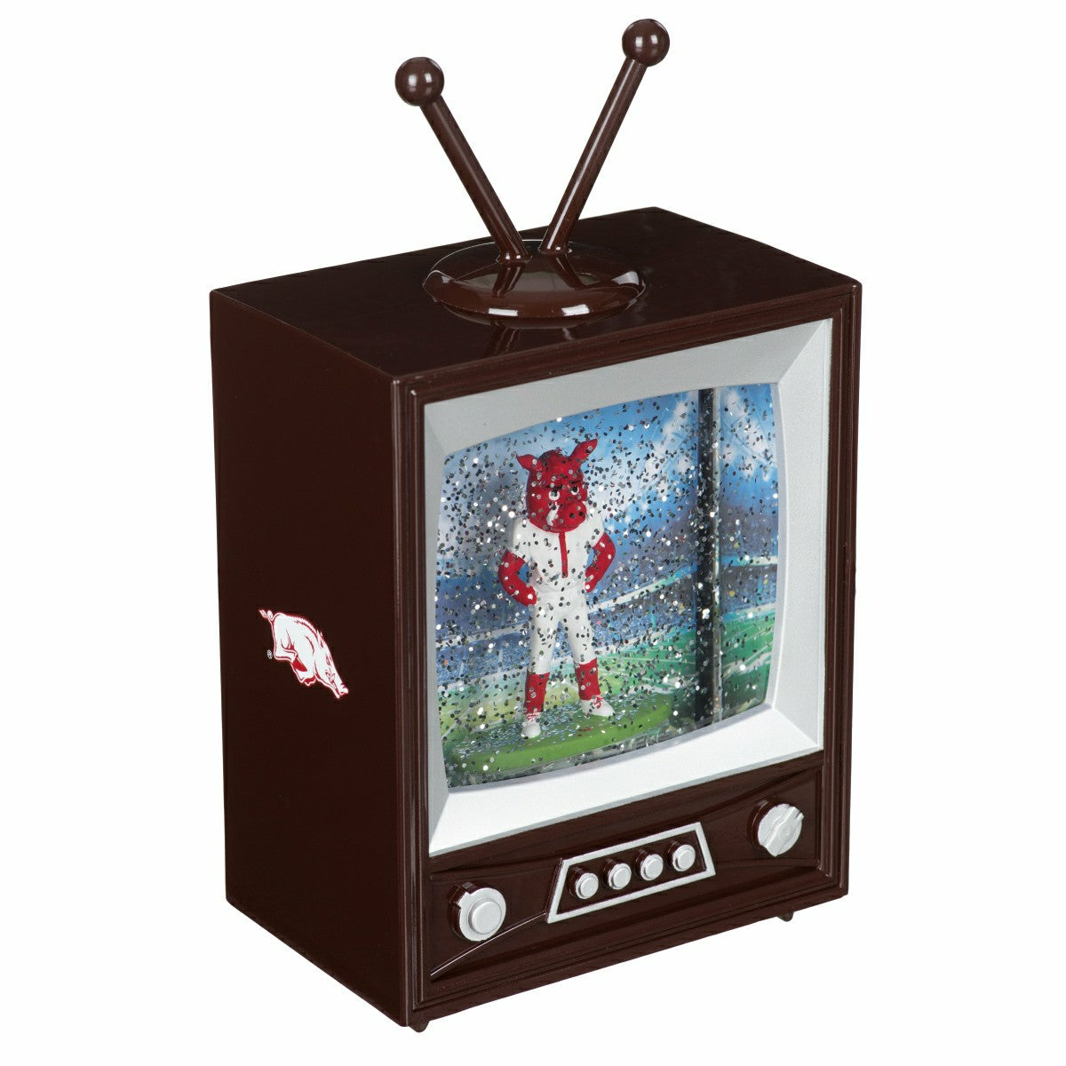 University of Arkansas Vintage TV Water Lantern, Collegiate, Home