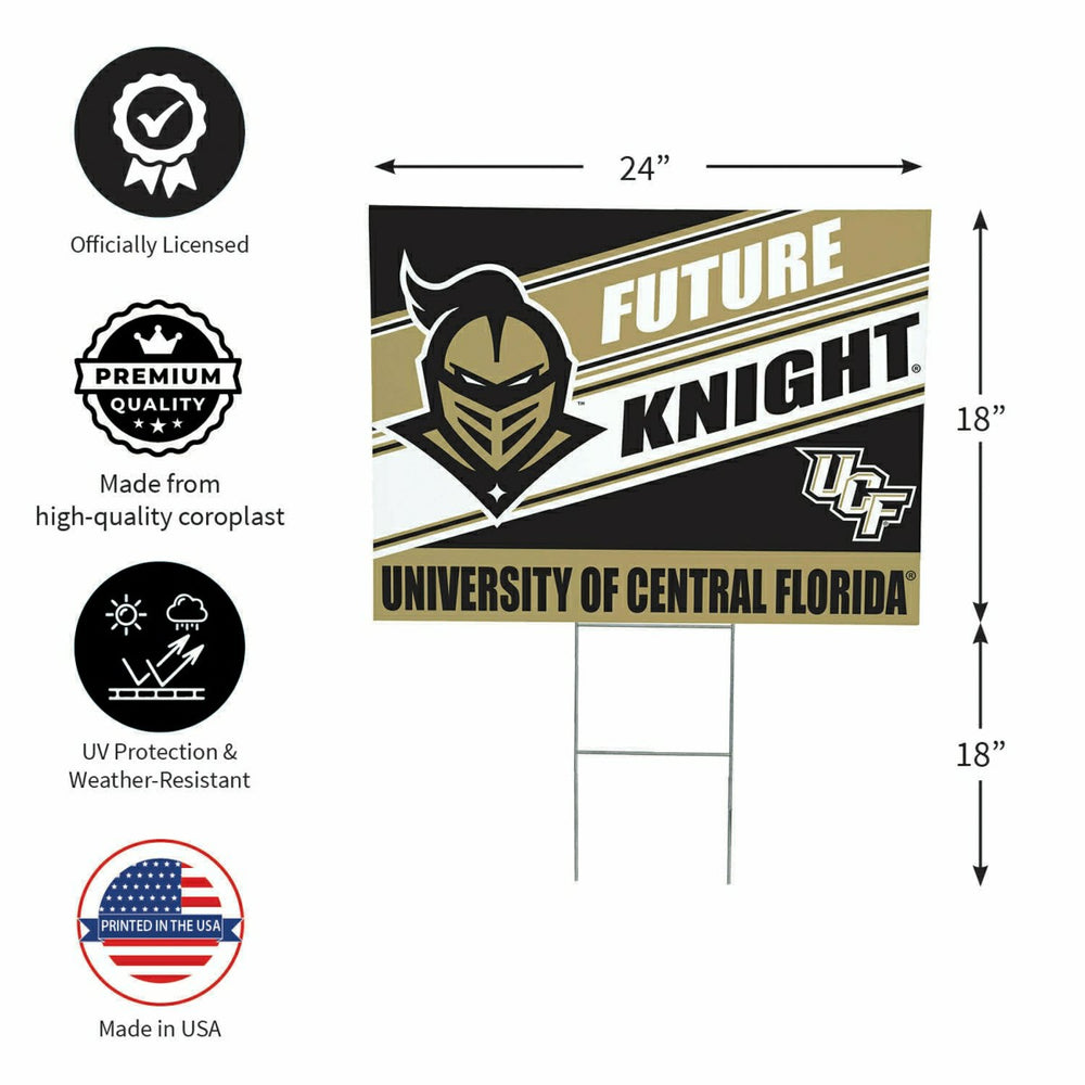 University of Central Florida Coroplast Yard Sign, Future Student, Collegiate, Home