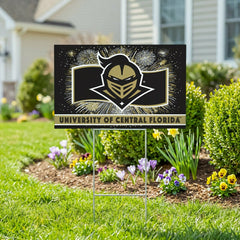 University of Central Florida Yard Sign, Patriotic, Collegiate, Home