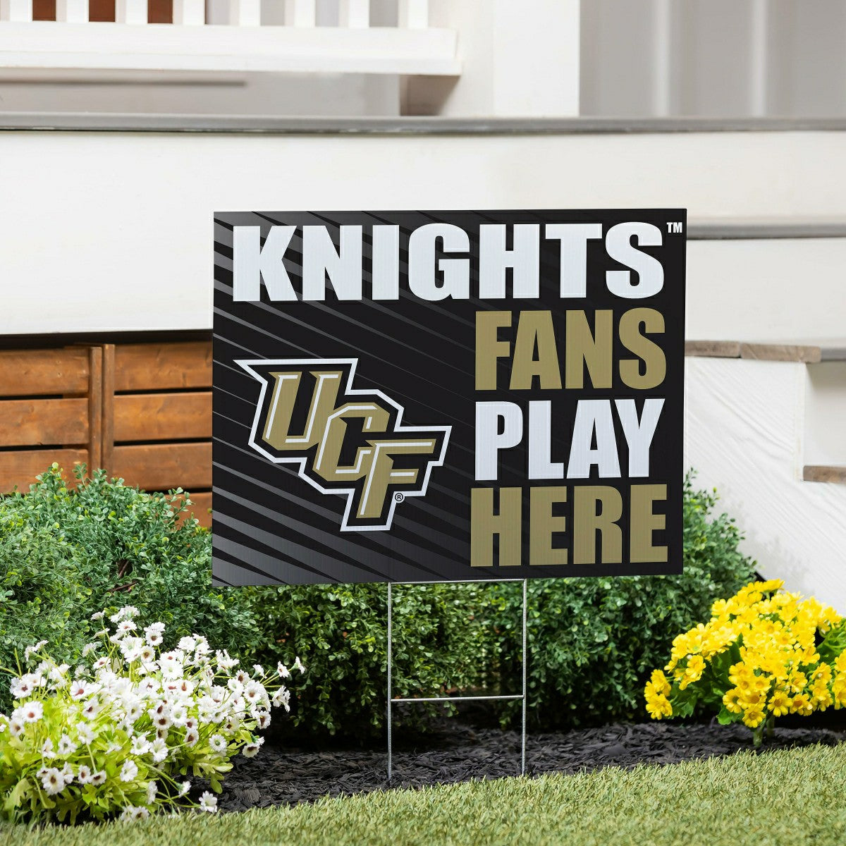 University of Central Florida Coroplast Yard Sign "Fans Play Here", Collegiate, Home