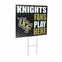 University of Central Florida Coroplast Yard Sign "Fans Play Here", Collegiate, Home