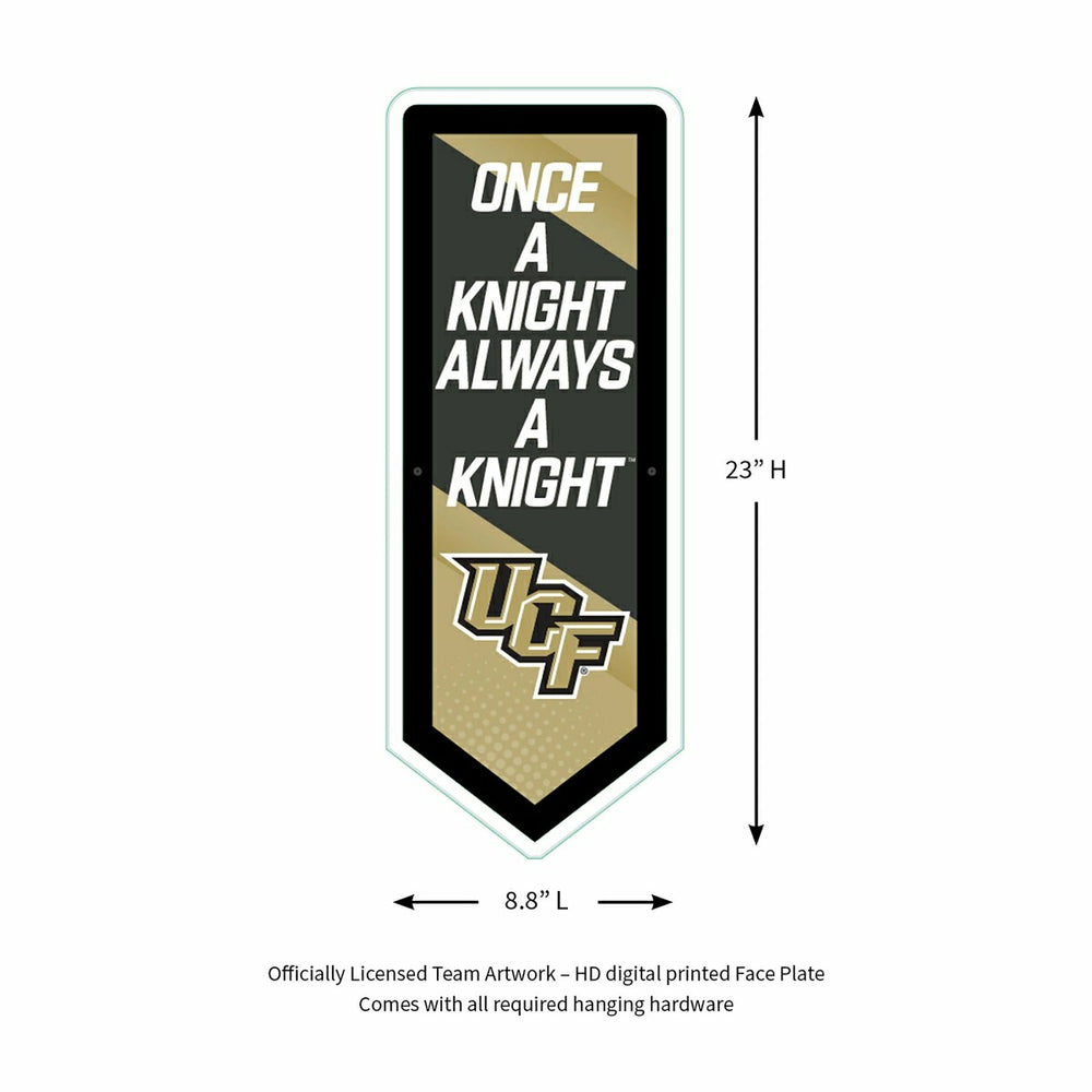 LED Wall Decor, Pennant, University of Central Florida, Collegiate, Home