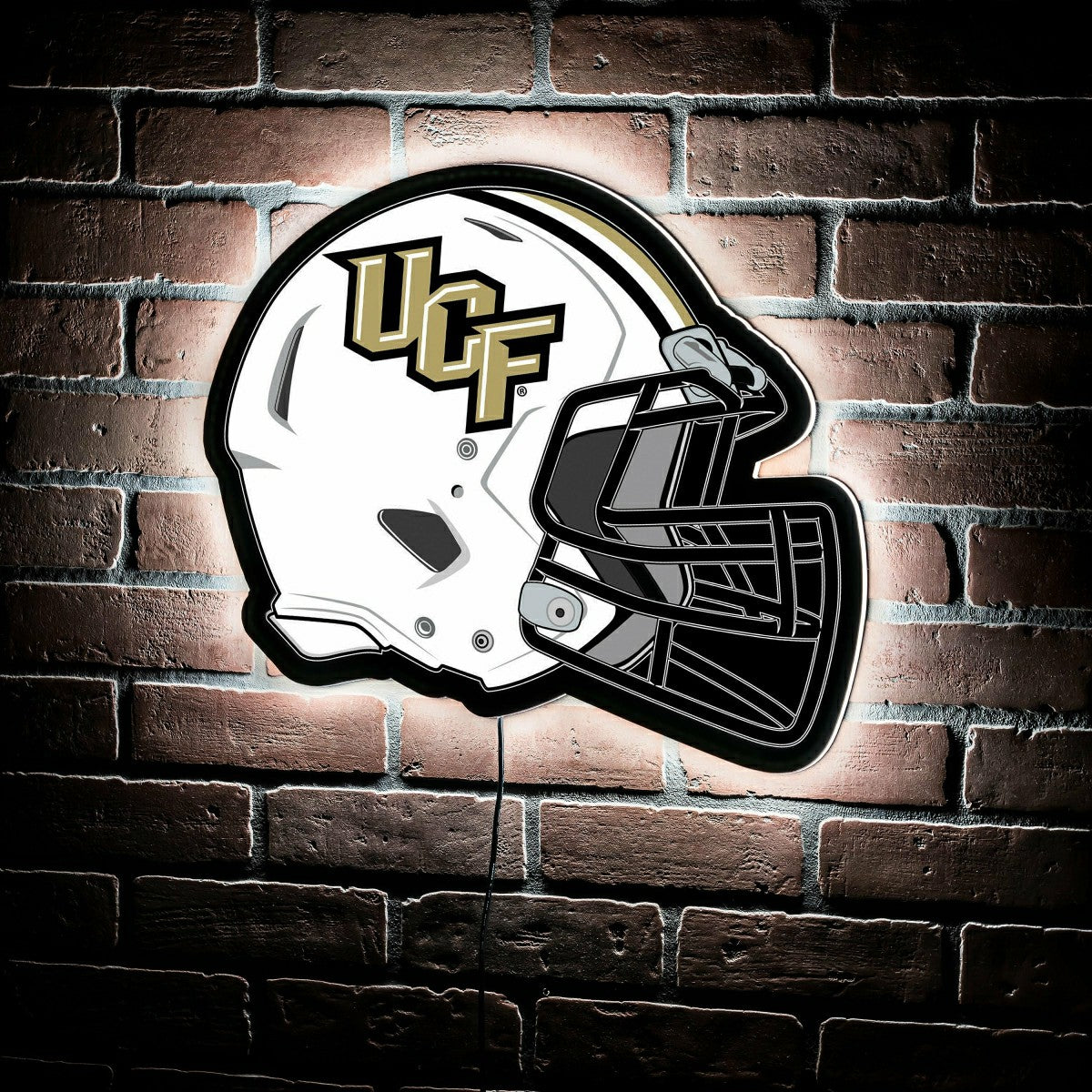 LED Wall Decor, Helmet, University of Central Florida, Collegiate, Home