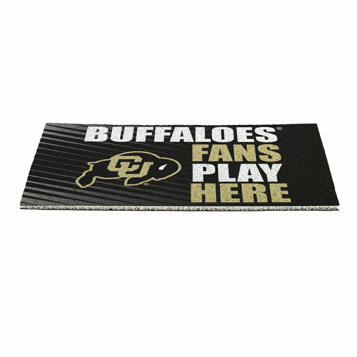 University of Colorado Fan Mat, 28"x16", Collegiate