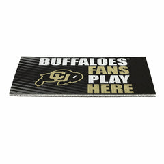 University of Colorado Fan Mat, 28"x16", Collegiate
